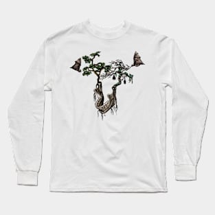 Portrait of a Headache Long Sleeve T-Shirt